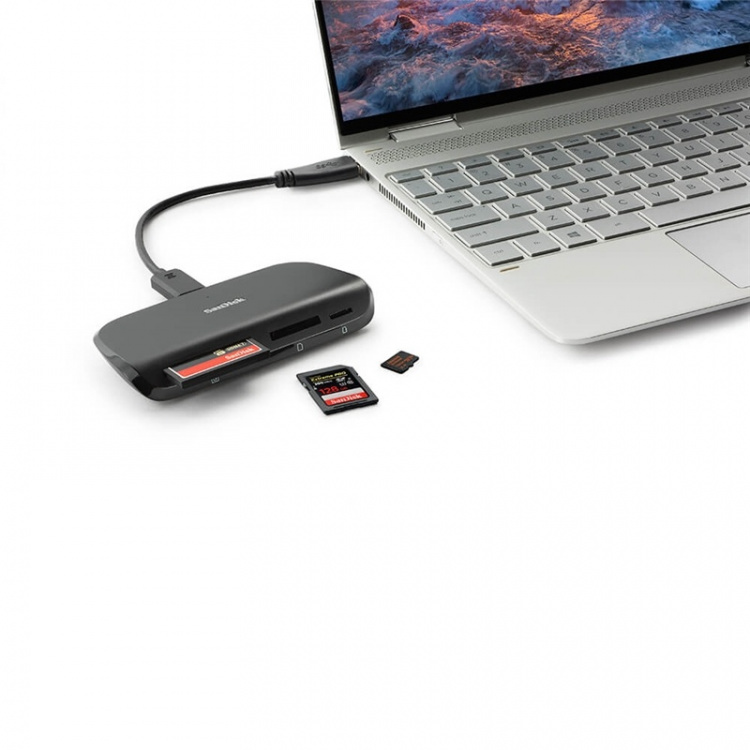 SANDISK läsare USB-C PRO  SANDISK läsare USB-C PRO