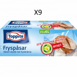 Toppits Fryspåsar 6L 9st DFP