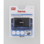 HAMA Cardreader USB 3.0 Multi SD/microSD/CF/MS Black