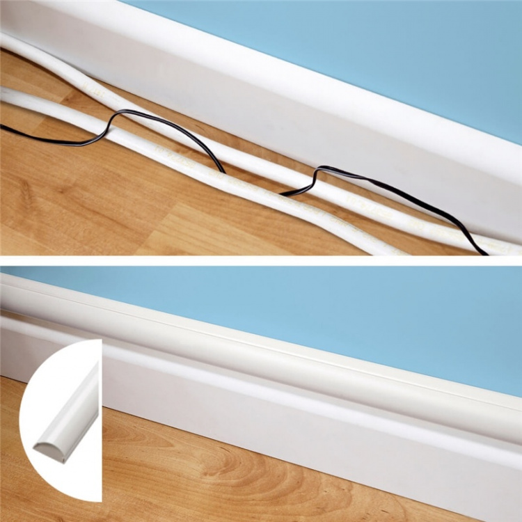 D-LINE Trunking Kit 30x15mm 1.0m 3x Kabelkanal/Tillbehör D-LINE Trunking Kit 30x15mm 1.0m 3x Kabelkanal/Tillbehör