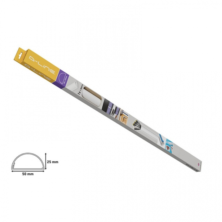 D-LINE Trunking Kit 50x25mm 1.0m 1x Kabelkanal