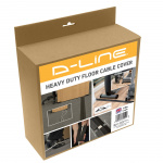 D-LINE Medium Duty Floor Cable Protector Black 1.8m