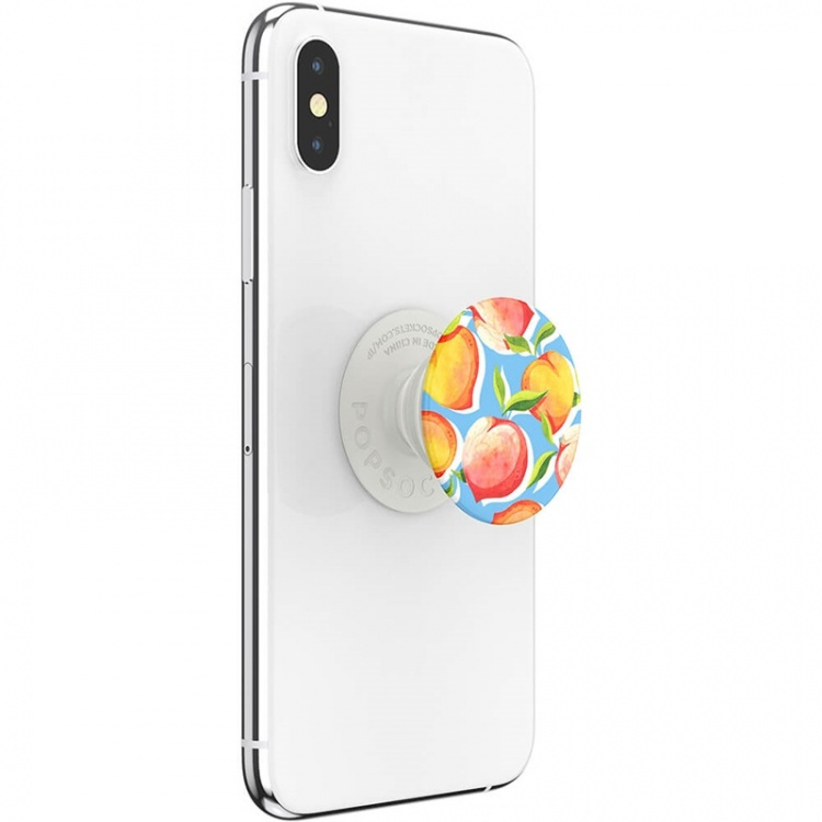 POPSOCKETS Just Peachy Gloss Removable Grip with Standfunction
