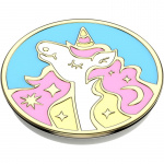 POPSOCKETS Enamel Mane Event Pink Removable Grip with Standfunction Premium 