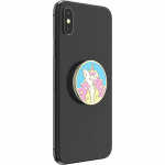 POPSOCKETS Enamel Mane Event Pink Removable Grip with Standfunction Premium 