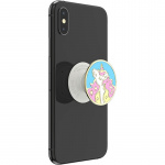 POPSOCKETS Enamel Mane Event Pink Removable Grip with Standfunction Premium 