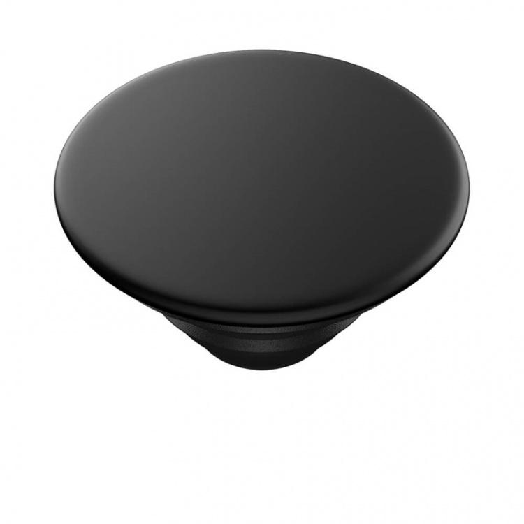 POPSOCKETS Aluminum Black Removable Grip with Standfunction Premium 