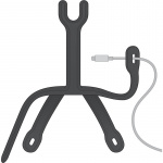 POPSOCKETS PopMount 2 Flex Black Universal Holder fpr pole/car/table etc