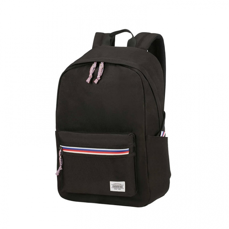AMERICAN TOURISTER Backpack UPBEAT ZIP-Pocket BLACK AMERICAN TOURISTER Backpack UPBEAT ZIP-Pocket BLACK