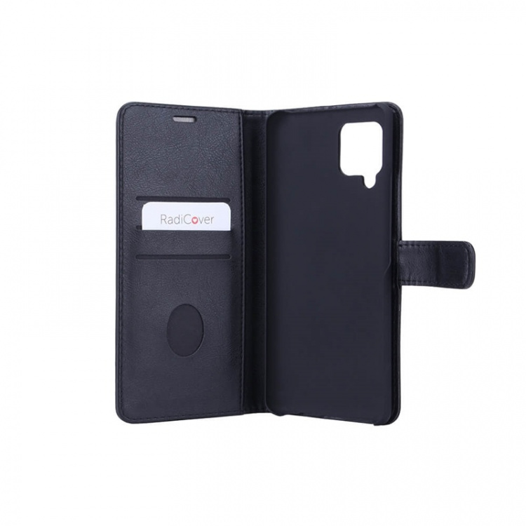 RADICOVER Radiation protected Mobilewallet PU Samsung A42 Flipcover Black