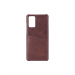 ONSALA Mobile Cover Brown with Cardpocket Samsung Note 20 5G 