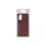 ONSALA Mobile Cover Brown with Cardpocket Samsung Note 20 5G 
