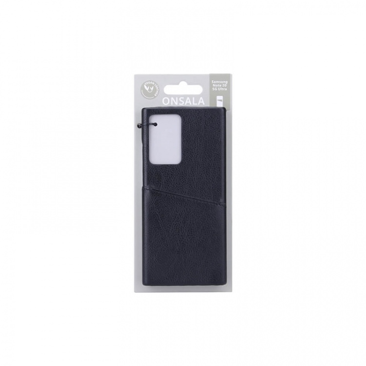ONSALA Mobile Cover Black with Cardpocket Samsung Note 20 5G Ultra 