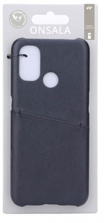 ONSALA Mobile Cover Black with Cardpocket Oneplus Nord N100
