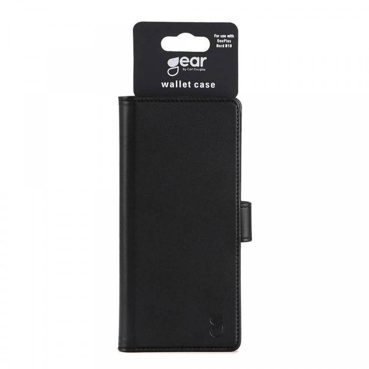 GEAR Wallet Black 3 Cardpockets Oneplus Nord N10