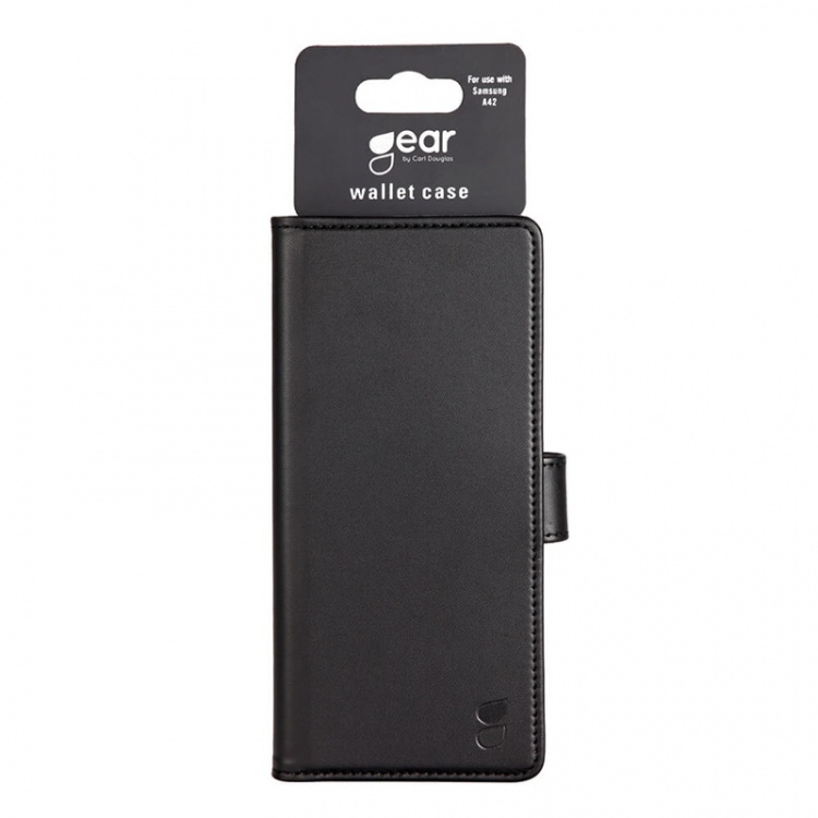 GEAR Wallet Black 3 Cardpockets Samsung A42 GEAR Wallet Black 3 Cardpockets Samsung A42