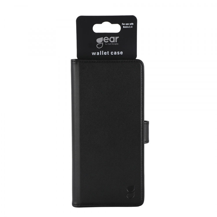 GEAR Wallet Black 3 Cardpockets Nokia 2.4