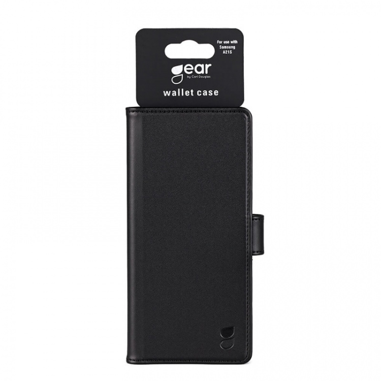 GEAR Wallet Black 3 Cardpockets Samsung Galaxy A21s GEAR Wallet Black 3 Cardpockets Samsung Galaxy A21s
