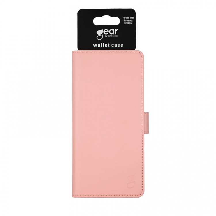 GEAR Wallet Pink 3 Cardpockets Samsung Galaxy S20 Ultra GEAR Wallet Pink 3 Cardpockets Samsung Galaxy S20 Ultra