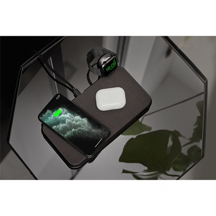 ZENS Dual Charger QI Liberty 16 coils 2x15W Fabric Surface (Apple & Samsung QC) ZENS Dual Charger QI Liberty 16 coils 2x15W Fabric Surface (Apple & Samsung QC)