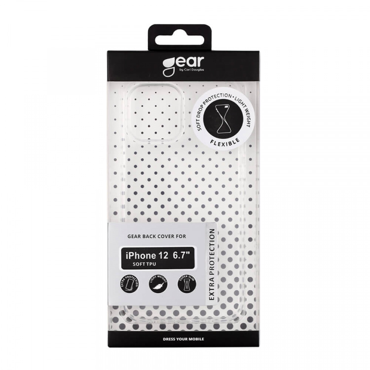 GEAR Mobile Cover Transparent TPU iPhone 12 Pro Max