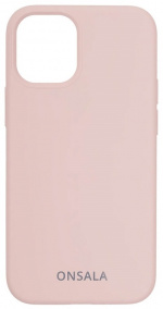 ONSALA Mobile Cover Silicone Sand Pink iPhone 12 Mini ONSALA Mobile Cover Silicone Sand Pink iPhone 12 Mini