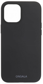 ONSALA Mobile Cover Silicone Black iPhone 12 Pro Max