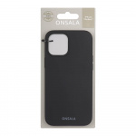 ONSALA Mobile Cover Silicone Black iPhone 12 Pro Max