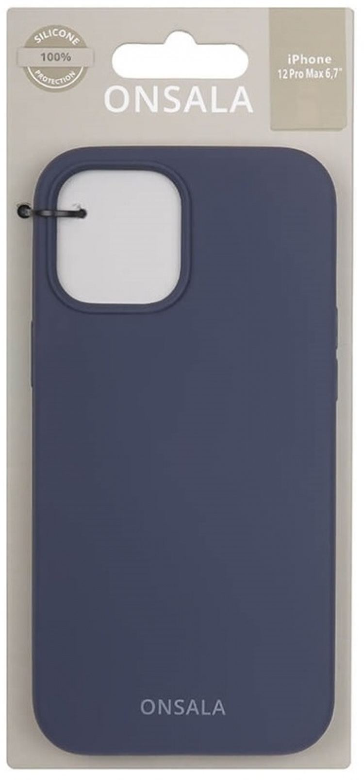 ONSALA Mobile Cover Silicone Cobalt Blue iPhone 12 Pro Max