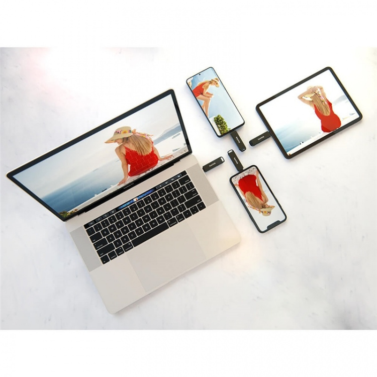 SANDISK USB-C/Lightning iXpand Luxe 64GB