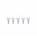 LED Lamp E14, C37, 3W, 230V, 3000K 5-pack, Warm wit LED Lamp E14, C37, 3W, 230V, 3000K 5-pack, Warm wit