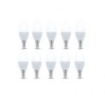 LED Lamp E14, C37, 3W, 230V, 3000K 10-pack, Warm wit LED Lamp E14, C37, 3W, 230V, 3000K 10-pack, Warm wit