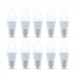 LED Lamp E27, 3W, 230V, 3000K, 10-pack, Warm wit
