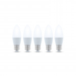 LED Lamp E27, 3W, 230V, 4500K 5-pack, Wit neutraal
