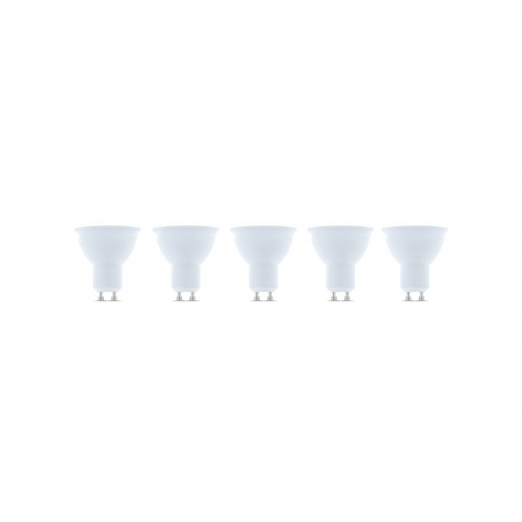 LED Lamp GU10, 7W, 230V, 3000K, 5-pack, Warm wit LED Lamp GU10, 7W, 230V, 3000K, 5-pack, Warm wit