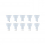 LED Lamp GU10, 7W, 230V, 6000K, 10-pack, Koel wit
