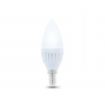 LED Lamp E14, C37, 10W, 230V, 4500K, Keramisch, Wit neutraal