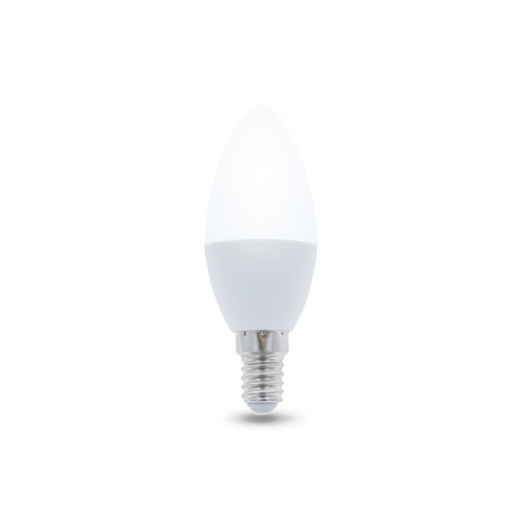 LED Lamp E14, C37, 6W, 230V, 3000K, Warm Wit LED Lamp E14, C37, 6W, 230V, 3000K, Warm Wit
