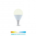 LED Lamp E14, G45, 6W, 3000K, Warm Wit LED Lamp E14, G45, 6W, 3000K, Warm Wit