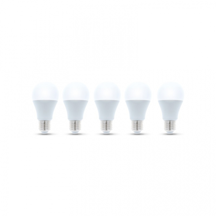 LED Lamp E27, A60, 10W, 230V, 4500K 5-pack, Wit neutraal