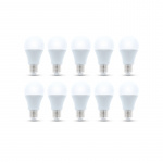 LED Lamp E27, A60, 10W, 230V, 4500K 10-pack, Wit neutraal