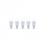 LED Lamp E27, C37, 10W, 230V, 3000K, Keramisch 5-pack, Warm wit LED Lamp E27, C37, 10W, 230V, 3000K, Keramisch 5-pack, Warm wit