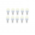 LED Lamp E27, G45, 10W, 230V, 3000K, Keramisch 10-pack, Warm Wit LED Lamp E27, G45, 10W, 230V, 3000K, Keramisch 10-pack, Warm Wit