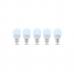 LED Lamp E27, G45, 10W, 230V, 6000K, Keramisch 5-pack, Koel Wit LED Lamp E27, G45, 10W, 230V, 6000K, Keramisch 5-pack, Koel Wit
