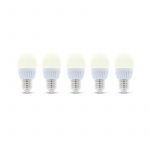 LED Lamp E27, G45, 6W, 3000K 5-pack, Warm Wit