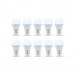 LED Lamp E27, G45, 6W, 4500K 10-pack, Wit neutraal LED Lamp E27, G45, 6W, 4500K 10-pack, Wit neutraal