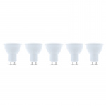 LED Lamp GU10, 1W, 230V, 4500K, 5-pack, Wit neutraal