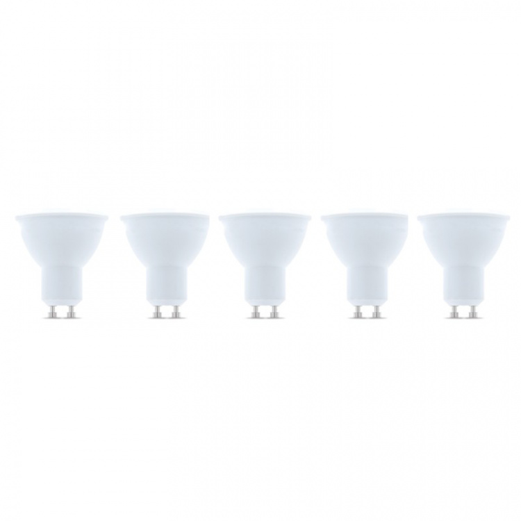 LED Lamp GU10, 1W, 230V, 4500K, 5-pack, Wit neutraal