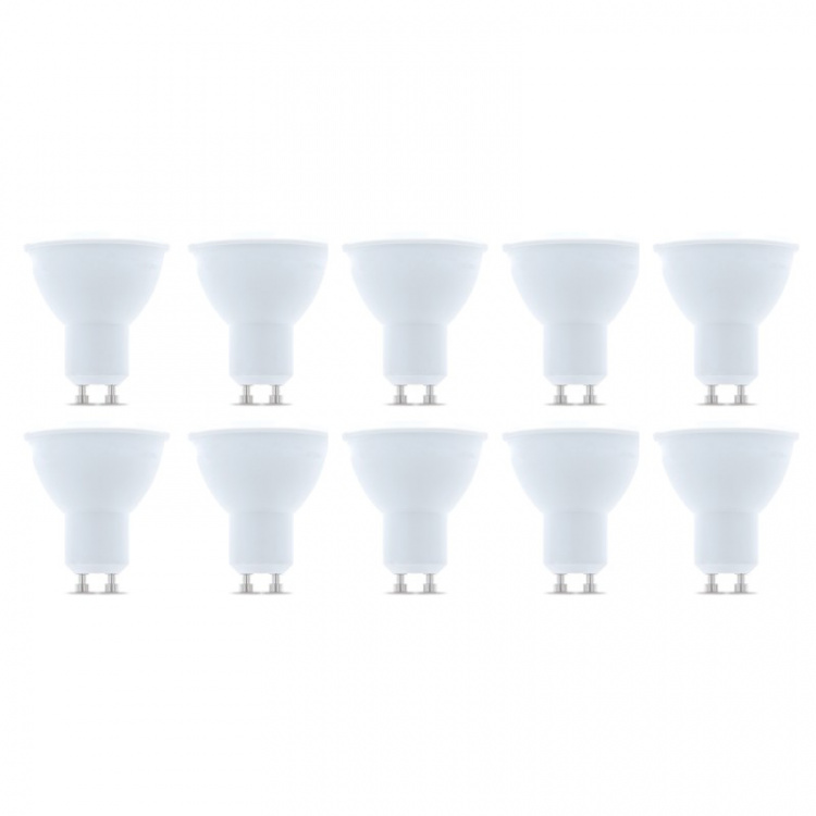 LED Lamp GU10, 1W, 230V, 4500K, 10-pack, Wit neutraal