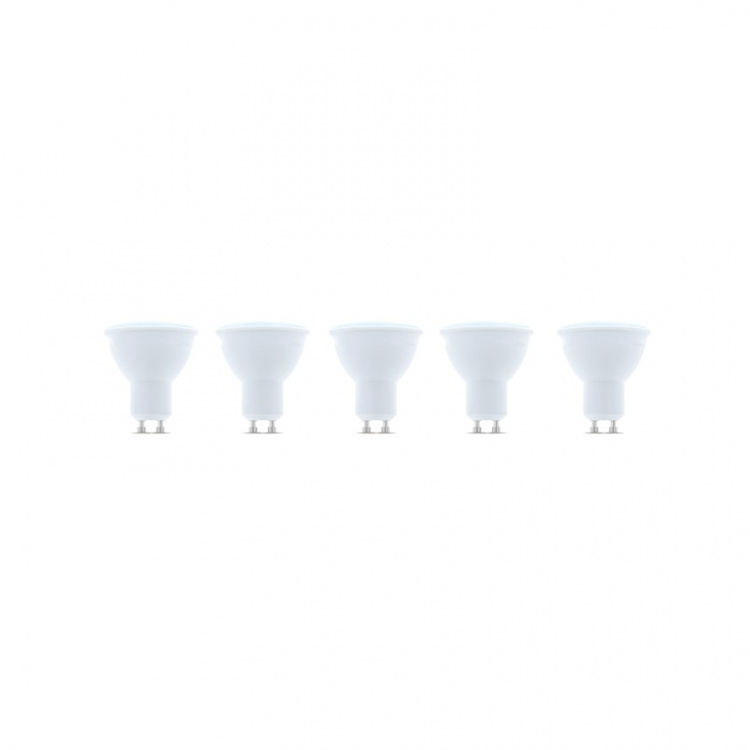 LED Lamp GU10, 1W, 230V, 6000K, 5-pak, Koel wit